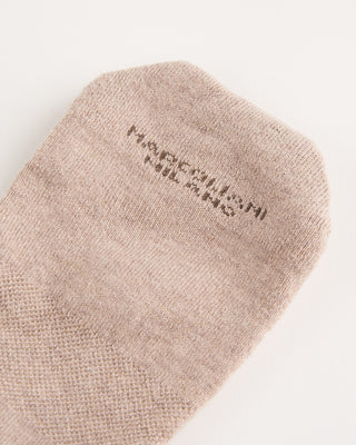 Marcoliani Pima Cotton Solid Color Socks Beige 2 1361