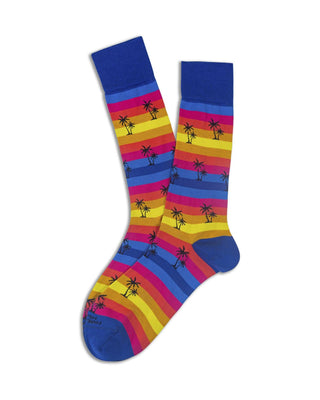 Marcoliani Pima Cotton Waikiki Socks Sunset 1