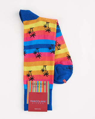 Marcoliani Pima Cotton Waikiki Socks Sunset 3 991