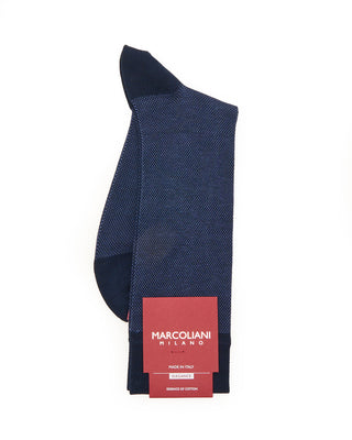 Marcoliani Pima Cotton Birdseye Navy 1 7930