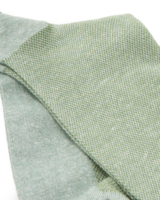 Marcoliani Linen  Cotton Piquè Sage 7866