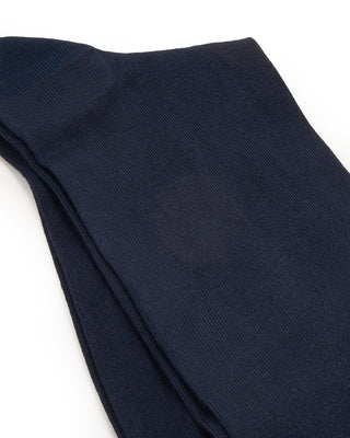 Marcoliani Fresh Of Modal Classic Plain Navy 7932