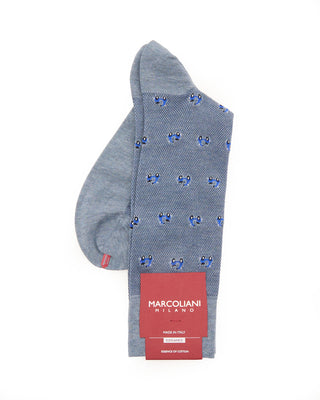 Marcoliani Pima Cotton Tiny Scooter Light Blue Denim 2 7799