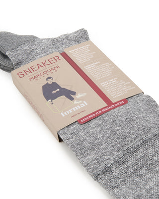 Marcoliani Linen  Cotton Texture Flannel Grey 7784