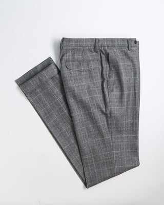 Sharkskin Glencheck Wool Trousers