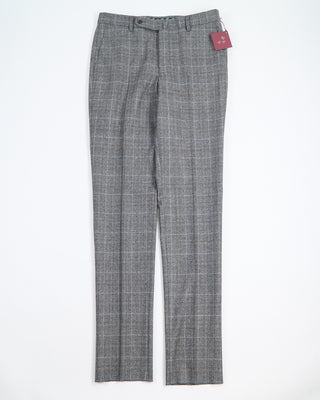 Sharkskin Glencheck Wool Trousers