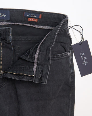 34 Heritage Dark Smoke Refined  Cool Fit Slim Stretch Jeans Charcoal 0 3