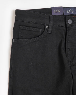34 Heritage Cool Black Vintage Comfort Stretch Jeans Black  1