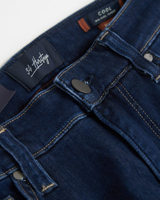 34 Heritage Cool Dark Brushed Refined Jeans Indigo 0 2