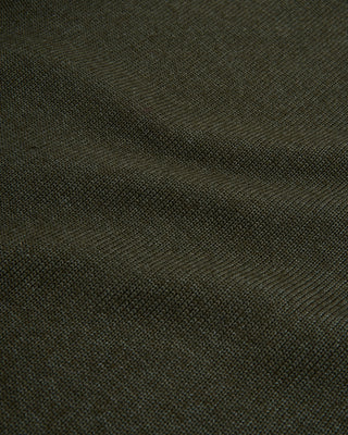 Ferrante Moss Green 7 Gauge Frosted Garment Dyed Wool Crewneck Moss 4 3139