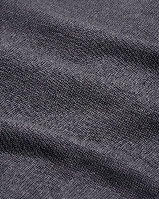 Ferrante 100% Merino Wool 7 Gauge Full Zip Cardigan Grey 6 2945