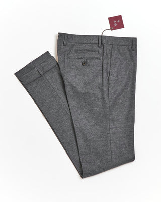 Echizenya Elevated Casual Fine Merino Jersey Pants Grey  7