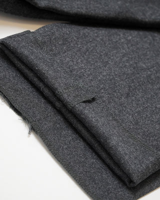 Echizenya Natural Stretch Smart Flannel Dress Pants Charcoal  3