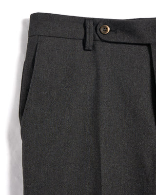 Echizenya Stretch Oxford Washable Dressy Casual Pants Charcoal 3 3586