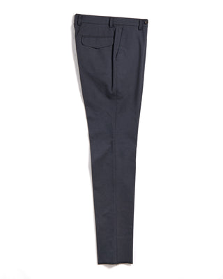 Echizenya Stretch Oxford Washable Dressy Casual Pants Navy 11 3582