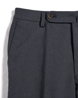 Echizenya Stretch Oxford Washable Dressy Casual Pants Navy 7 3579