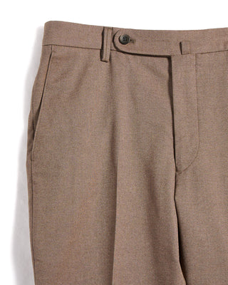 Echizenya Stretch Oxford Washable Dressy Casual Pants Khaki 3 3565