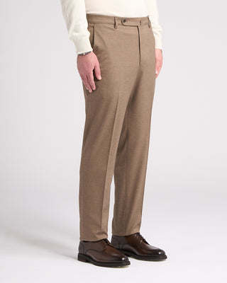 Echizenya Stretch Oxford Washable Dressy Casual Pants Khaki 3 5805