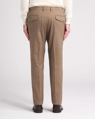 Echizenya Stretch Oxford Washable Dressy Casual Pants Khaki 6 5806