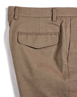 Echizenya Stretch Oxford Washable Dressy Casual Pants Khaki 7 3569