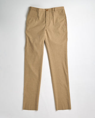 Echizenya Chambray Oxford Stretch Linen Tech Trousers Sand 864