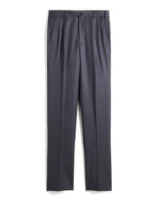 Echizenya Super 140s Wool Denim Effect Trousers Denim 3 10639