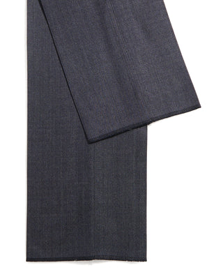 Echizenya Super 140s Wool Denim Effect Trousers Denim 9 10644