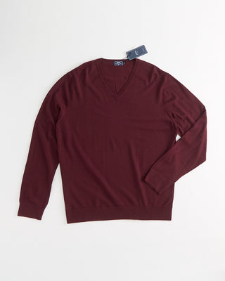 Blazer For Men Gim Burgundy V Neck Sweater 
