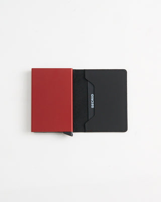 Secrid Slimwallet Matte Black  Red Black  3