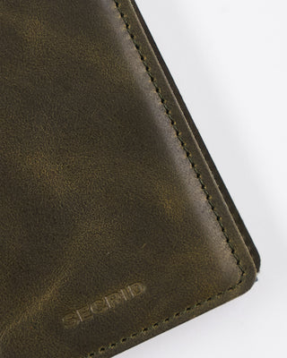 Secrid Slimwallet Vintage Olive Black Olive  1