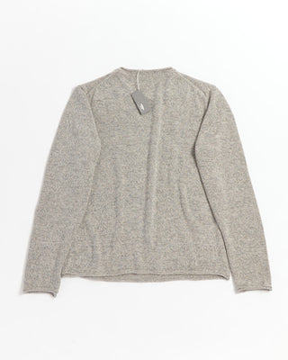 Inis Meáin Alpaca Silk Rolled Edge Tunic Sweater Grey 0