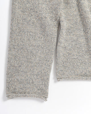Inis Meáin Alpaca Silk Rolled Edge Tunic Sweater Grey 0 3