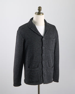 Inis Meain Classic Pub Jacket Charcoal 