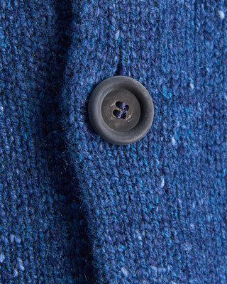 Inis Meain Donegal Wool Cashmere Carpenters Jacket Blue  5