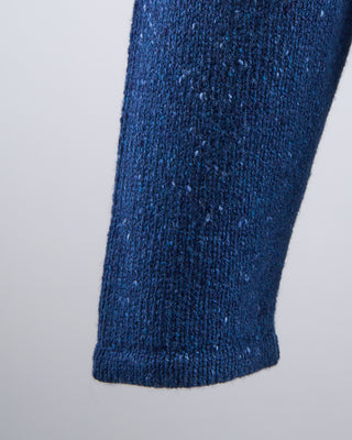 Inis Meain Donegal Wool Cashmere Carpenters Jacket Blue  6
