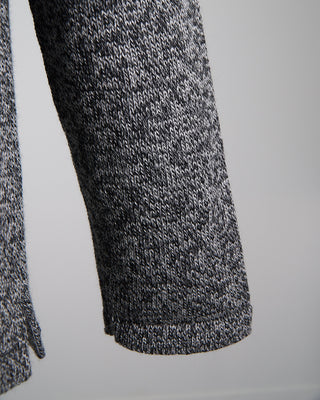 Inis Meain Classic Knit Shirt Jacket Salt  Pepper  6