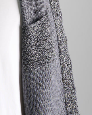 Inis Meain Classic Knit Shirt Jacket Salt  Pepper  8