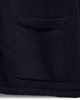 Inis Meain Limited Edition Icon   The Pub Blazer Navy 7 5932