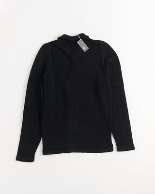 Inis Meain Linen Shirt Jacket Sweater Black 1 5