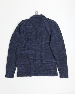 Inis Meain Linen Shirt Jacket Sweater Navy 0 5