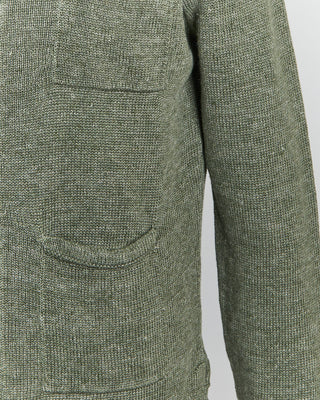 SA66M Inis Meain Classic Washed Linen Pub Jacket Sage 0 9