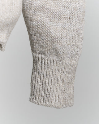 Inis Meain 100% Washed Linen Stretch Crewneck Grey 0 2