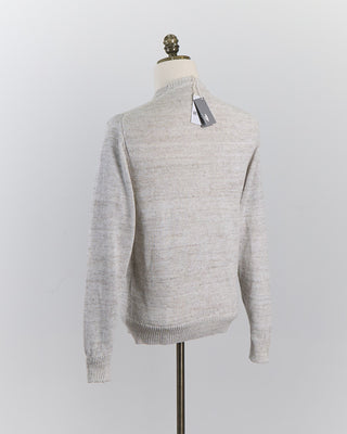 Inis Meain 100% Washed Linen Stretch Crewneck Grey 0 6