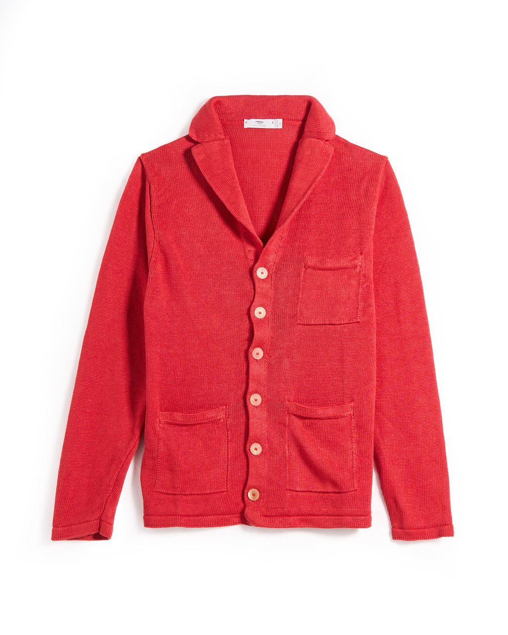 Inis Meáin 100% Washed Linen Classic Pub Jacket Sweater - blazerformen ...