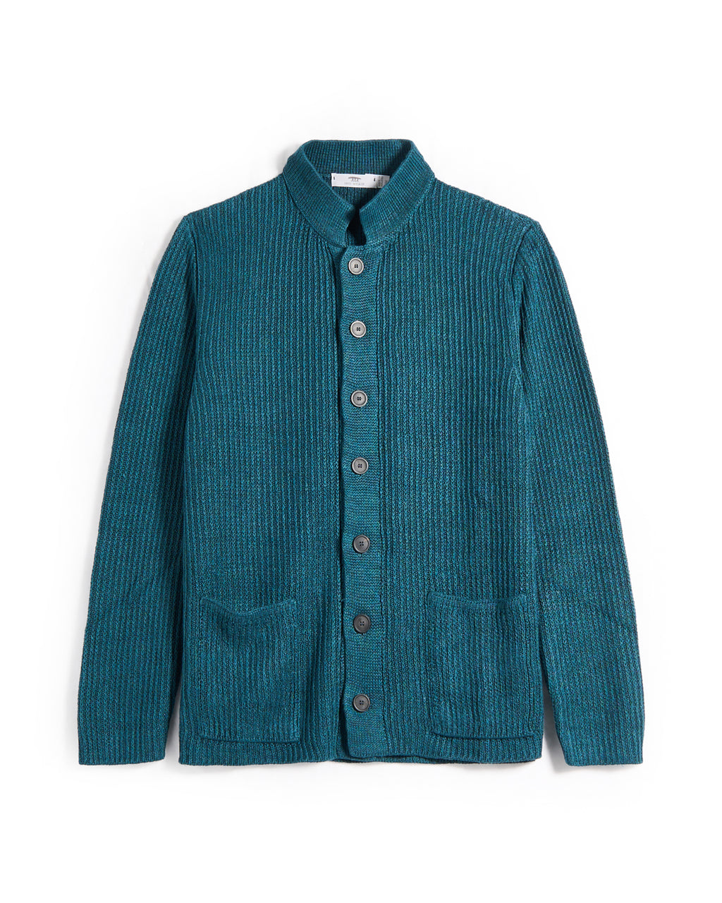 Inis Meáin 100% Washed Linen Button Front 'Lightkeeper' Sweater ...