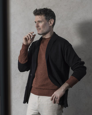 Inis Meain Relaxed Jacket Black 1