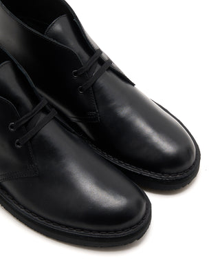 Clarks Black Gore Tex Leather Desert Boot Black 4 3768