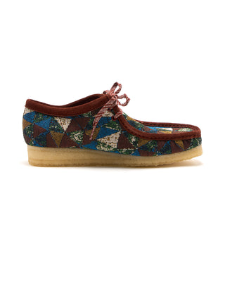 Clarks Multicolour Textile Wallabee Boot Multi 1 3834