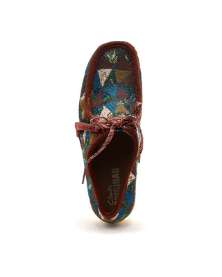 Clarks Multicolour Textile Wallabee Boot Multi 4 3835