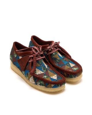 Clarks Multicolour Textile Wallabee Boot Multi 5 3848
